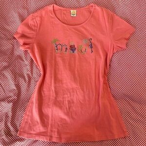 VTG Y2K Maui Rhinestone Baby Tee